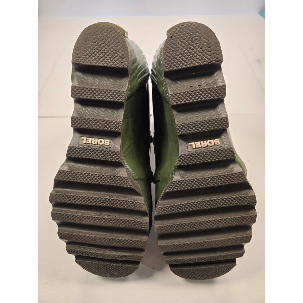 Sorel Joan of Arctic Wedge II Rain Boots Olive Green Waterproof Womens 8 NL2524 - Picture 6 of 7